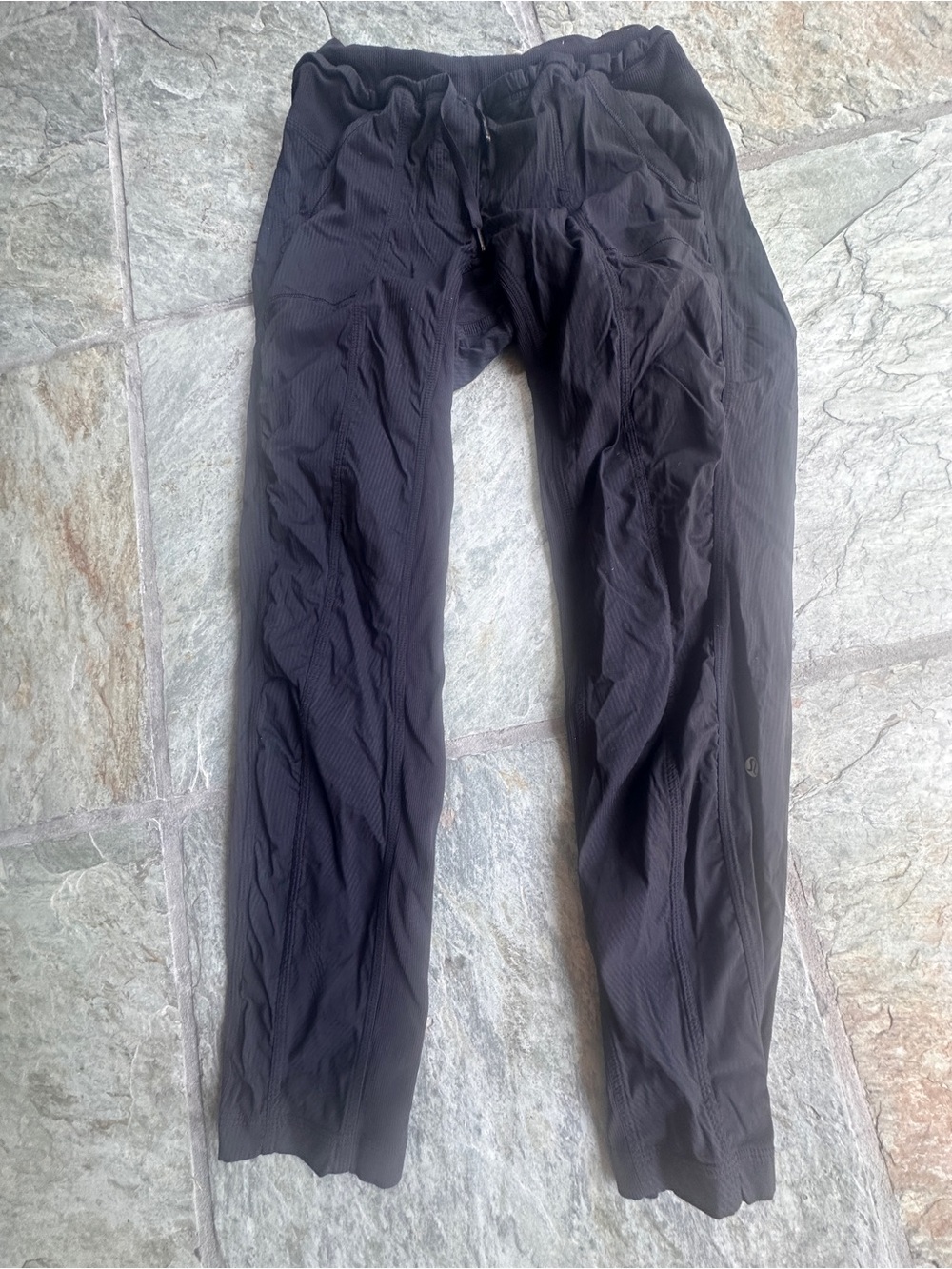 Lululemon Dance Studio Pant Black Size 4 Lightweight Ruched Jogger